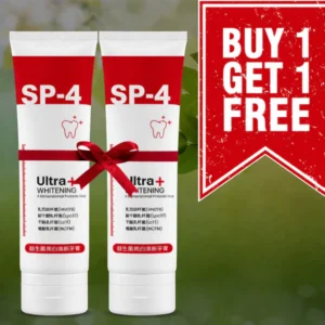 SP4 Ultra Whitening Probiotic Toothpaste (Buy1 Get 1 Free)